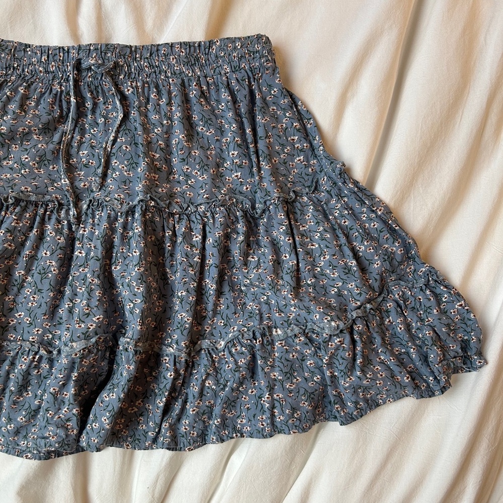 Alelly floral mini skirt